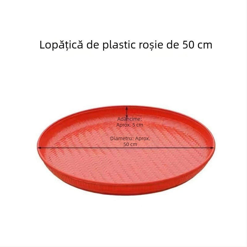 Sivă circulară din plastic, mare, pentru uz casnic – sită fină pentru făină și orez, strecurătoare pentru tăiței, sită multifuncțională pentru uscare