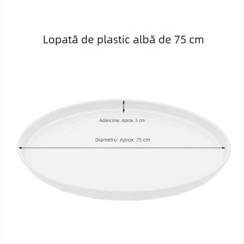 Sivă circulară din plastic, mare, pentru uz casnic – sită fină pentru făină și orez, strecurătoare pentru tăiței, sită multifuncțională pentru uscare