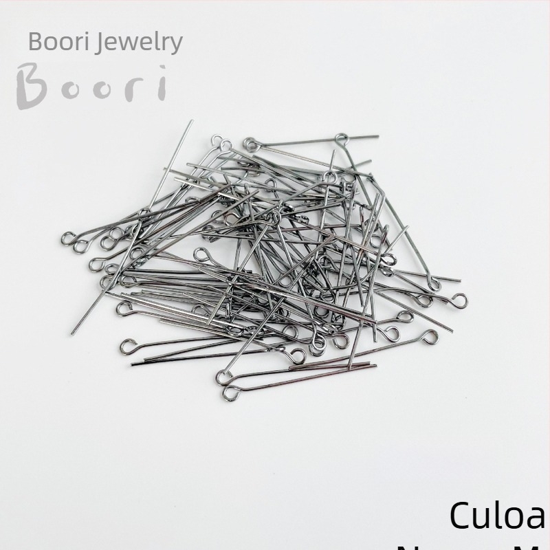 Materiale DIY pentru bijuterii: accesorii cu ac de 9 caractere pentru mărgele, pandantiv pentru colier, 0,5 kg pe pachet