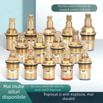 JIKOU robinet de laborator cu nucleu de supapă, ieșire cu trei conducte și accesorii cu manetă
