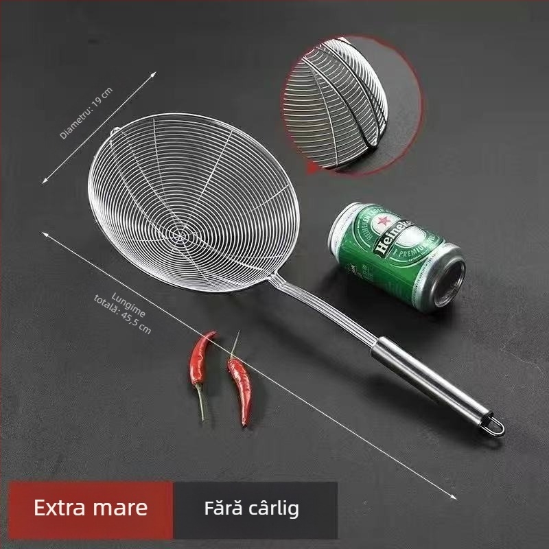 Sită din oțel inoxidabil 304 pentru hot pot și prăjire – uz bucătărie