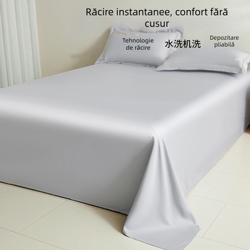 Ice Silk cearșaf de vară, țesătură răcoroasă, protecție pentru saltea, husă antiderapantă completă, set de cearșafuri, 2025 nou model