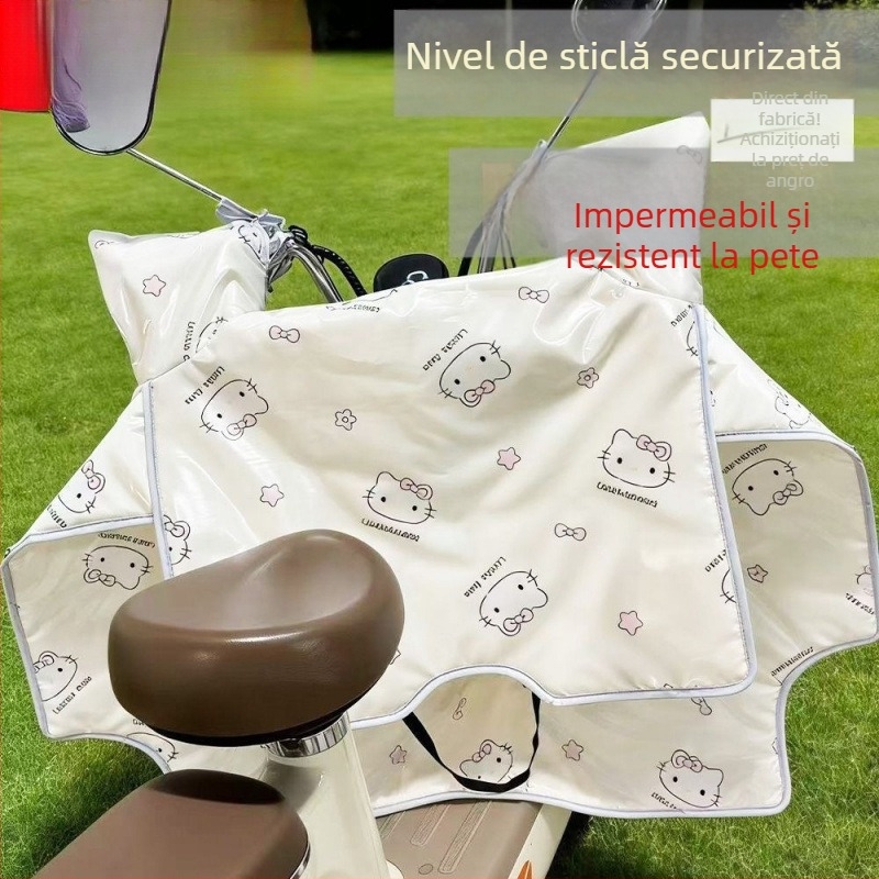 Protecție solară și protecție împotriva vântului pentru parbriz universal al vehiculelor electrice, vară, film subțire laminat