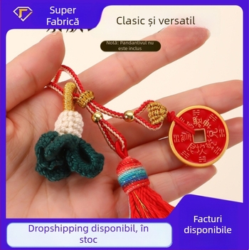 Pandantiv varză cu șnur - accesorii DIY semifabricat pentru telefon