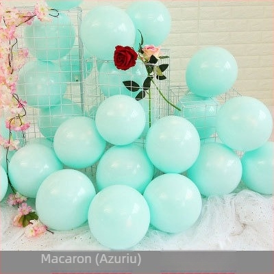 Arcul de baloane cu macarons, coș cu flori în stil coreean pentru inaugurare, decor creativ pentru nuntă și ziua de naștere