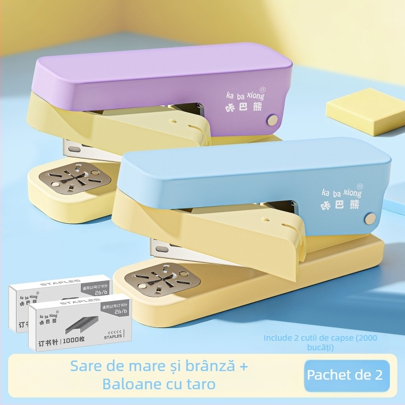 Kaba Bear capsator rotativ 360° pentru elevi, utilizare de birou de mari dimensiuni, tip întărit, economie de efort Morandi mașină de legat