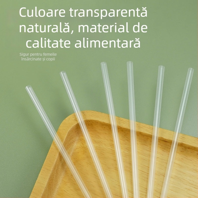 Paie flexibile, de unică folosință, din PP, ambalate individual, de calitate alimentară, pentru gravide, copii și sugari, pentru apă, ceai cu lapte și băuturi reci