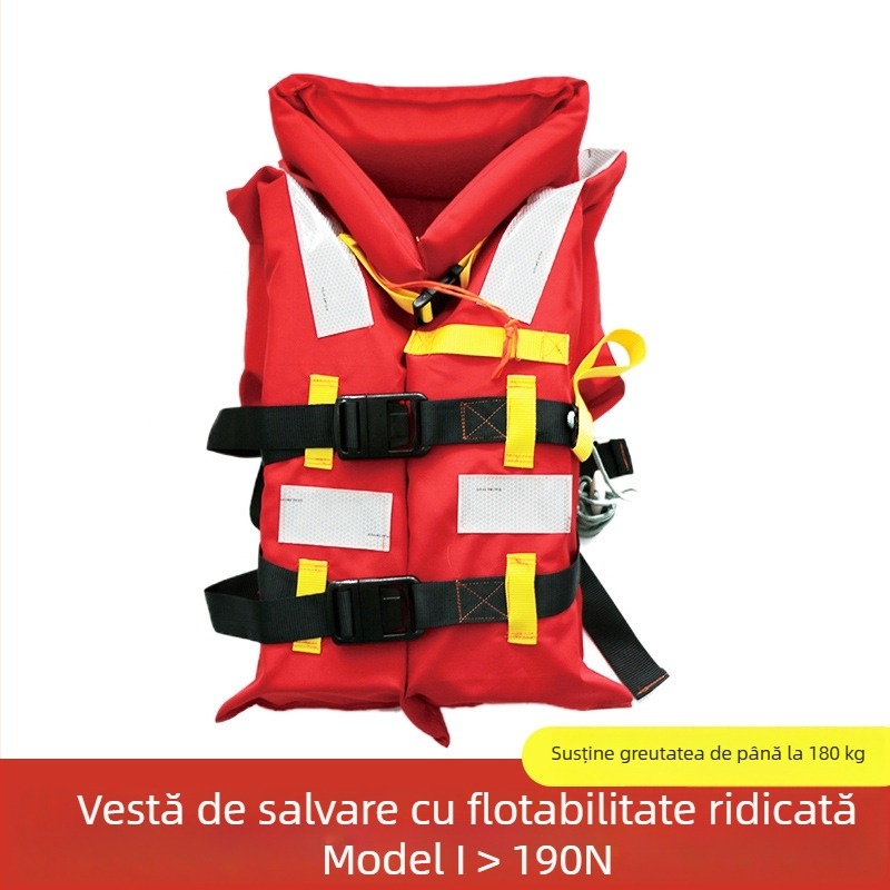Vestă de salvare pentru copii, utilizare maritimă, certificat CCS, plutire înaltă, cameră de aer, fluorescente