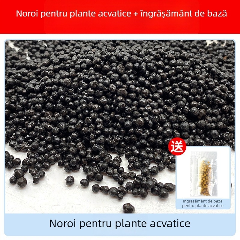 Substrat ecologic pentru acvariu destinat plantelor acvatice: nămol pentru plante, nisip de bază, pământ cu nutrienți și îngrășământ de bază