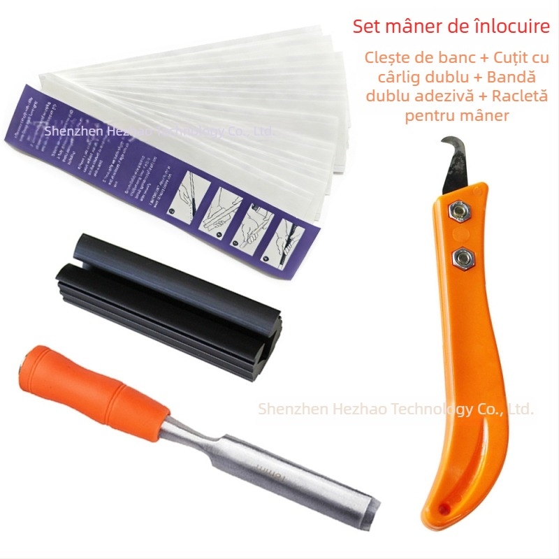 Unealtă de înlocuire a mânerului de golf pentru tăierea benzii cu două fețe, accesoriu DIY pentru atelier