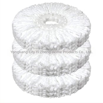 Cap de mop extra gros, 160 g, rotund, înlocuire universală, fără scame