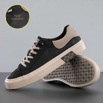 Pantofi de bărbați din pânză, respirabili, casual, stil 2024