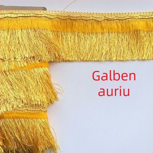 Dantelă pentru perdele, decor de nuntă, ciucuri pe bandă de 10 cm, stil mustață de dragon
