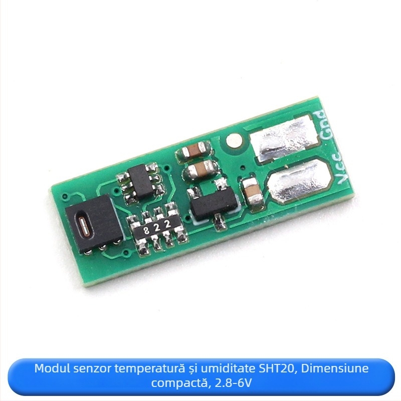 Modul senzor de temperatură și umiditate SHT20/SHT30/31/35, interfață digitală I2C, gamă largă de tensiune