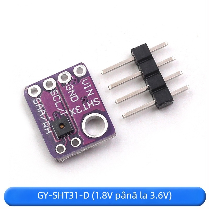 Modul senzor de temperatură și umiditate SHT20/SHT30/31/35, interfață digitală I2C, gamă largă de tensiune