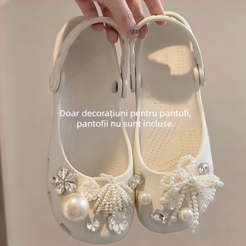 Charmuri pentru pantofi de balet și decorațiuni Crocs DIY cu cristale