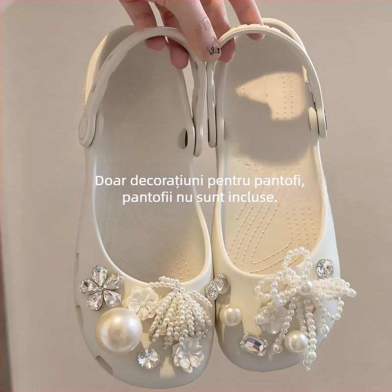 Charmuri pentru pantofi de balet și decorațiuni Crocs DIY cu cristale