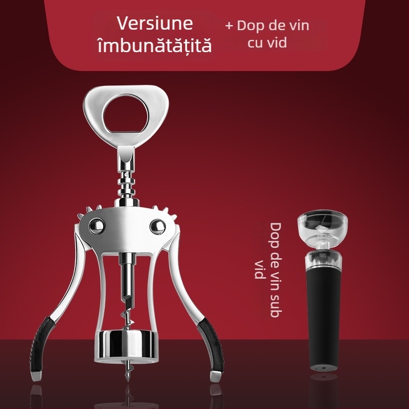 Tianxi set de deschidere sticle din oțel inoxidabil – deschizător multifuncțional pentru vin și bere, personalizat pentru uz casnic