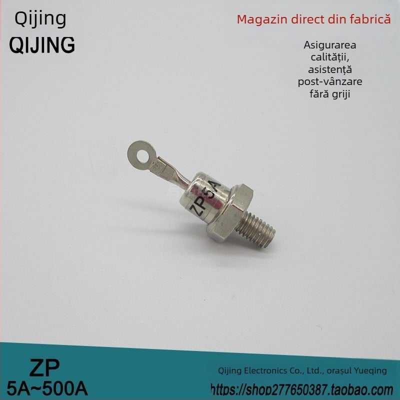 Diodă de redresare din siliciu, tip spiral, cu montaj prin șurub, ZP50A1600V; ZP5A10A20A30A100A200A300A