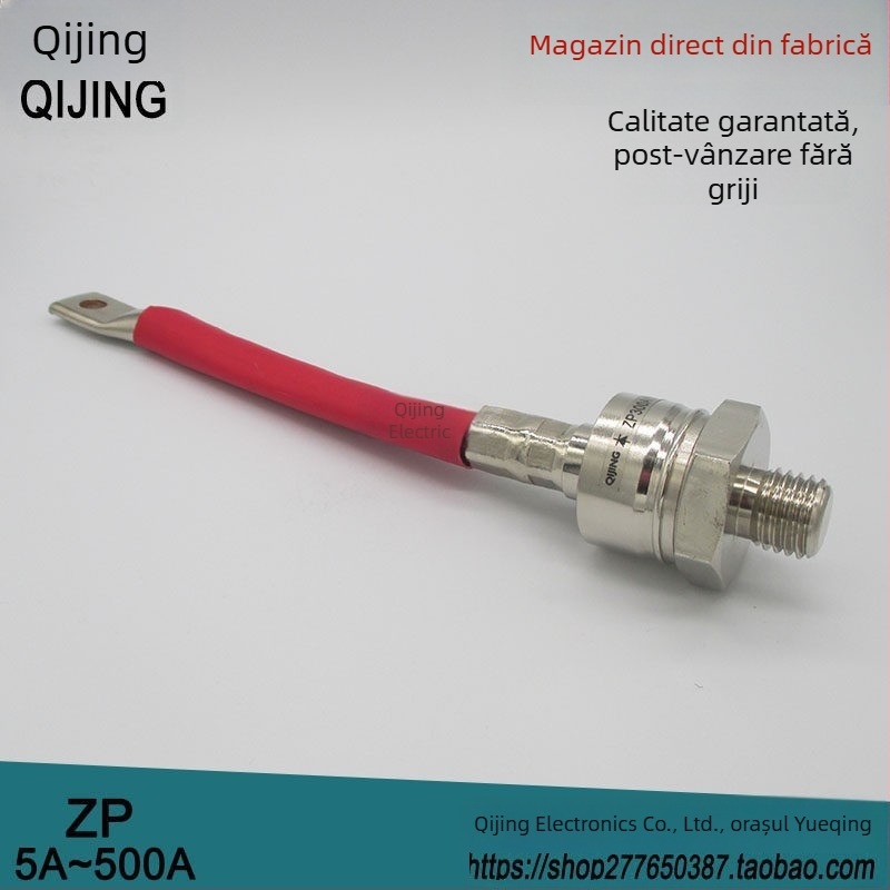 Diodă de redresare din siliciu, tip spiral, cu montaj prin șurub, ZP50A1600V; ZP5A10A20A30A100A200A300A