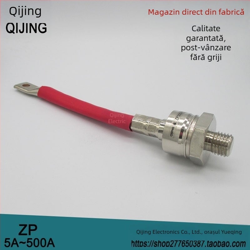 Diodă de redresare din siliciu, tip spiral, cu montaj prin șurub, ZP50A1600V; ZP5A10A20A30A100A200A300A