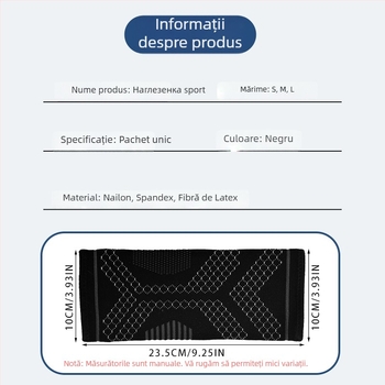 Orteza de gleznă respirabilă cu compresie pentru alergare, badminton, ciclism și drumeții – anti-rotire, înaltă elasticitate