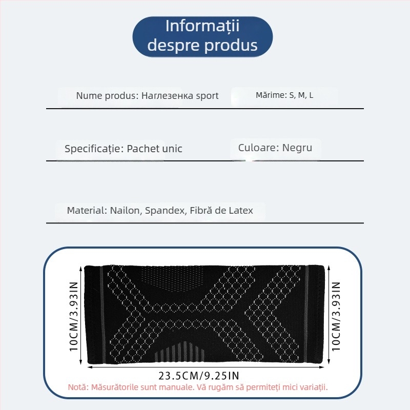 Orteza de gleznă respirabilă cu compresie pentru alergare, badminton, ciclism și drumeții – anti-rotire, înaltă elasticitate
