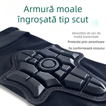 Manșete pentru cot pentru skate și motociclism – protecție împotriva loviturilor, elasticitate ridicată, absorbție a șocurilor, respirabile, uscare rapidă, protecție UV