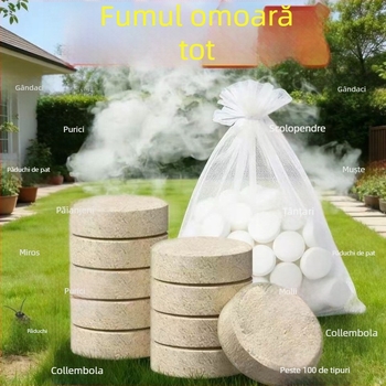 Tablete interne împotriva țânțarilor cu fum – repelent puternic pentru uz casnic