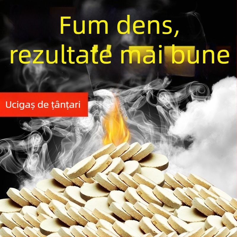 Tablete interne împotriva țânțarilor cu fum – repelent puternic pentru uz casnic