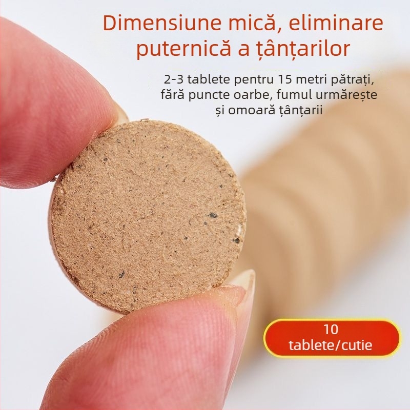 Tablete interne împotriva țânțarilor cu fum – repelent puternic pentru uz casnic