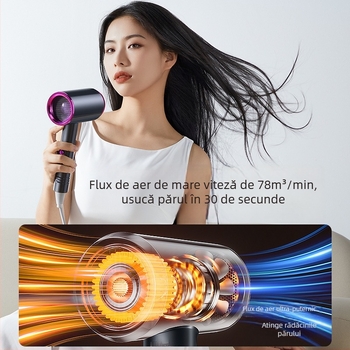 Uscător de păr cu ioni negativi, uscare rapidă, 800W, model 1074