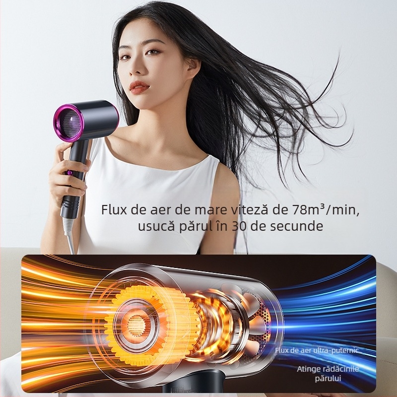 Uscător de păr cu ioni negativi, uscare rapidă, 800W, model 1074