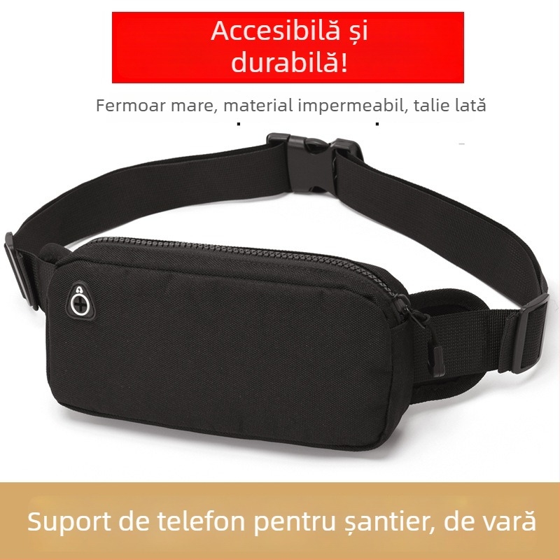 Borsetă de talie pentru telefon, compactă și durabilă, pentru alergare și lucru în aer liber