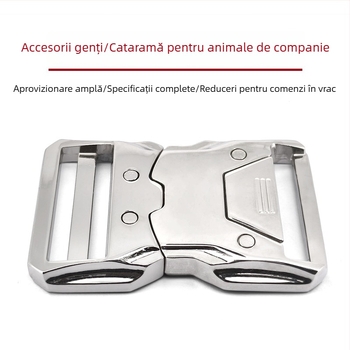  Cataramă metalică personalizată pentru bagaje și genți, cataramă ajustabilă tip clips cu logo gravat la laser, încuietoare de siguranță cu găuri