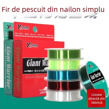 Linie principală de pescuit din nylon, moale, fără elastic, fir transparent pentru mărgele DIY, multicolor