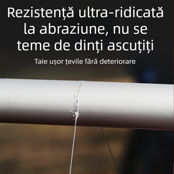 Linie principală de pescuit din nylon, moale, fără elastic, fir transparent pentru mărgele DIY, multicolor