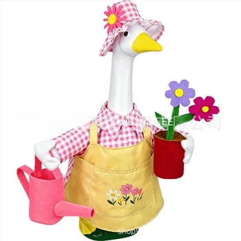 Set decor pentru terasă, cu temă gâscă, de 23 inci