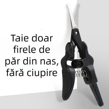 Trimmer pentru păr nazal, a doua generație, precizie, mecanism de revenire îmbunătățit, pentru nas și sprâncene