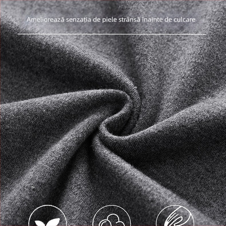 Rochie-noapte de maternitate cu mâneci lungi, din bumbac 100%, stil coreean, rochie lungă de iarnă