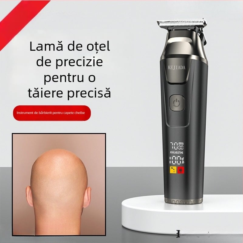 Kojada aparat de tuns păr pentru uz casnic, trimer electric pentru cap și aparat de ras pentru bebeluși, copii și adulți