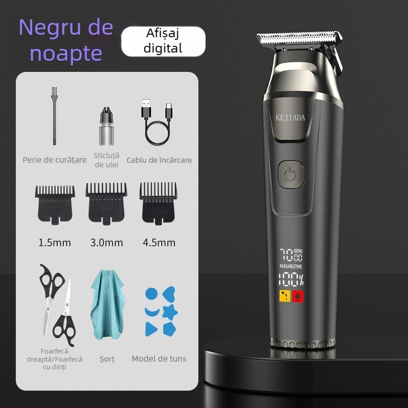Kojada aparat de tuns păr pentru uz casnic, trimer electric pentru cap și aparat de ras pentru bebeluși, copii și adulți