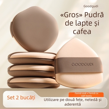Goody burete pentru fond de ten cushion, dublu-facet, ultra-moale, utilizare umedă și uscată