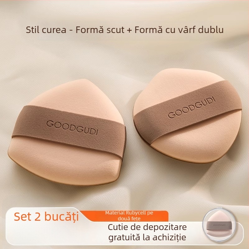 Goody burete pentru fond de ten cushion, dublu-facet, ultra-moale, utilizare umedă și uscată