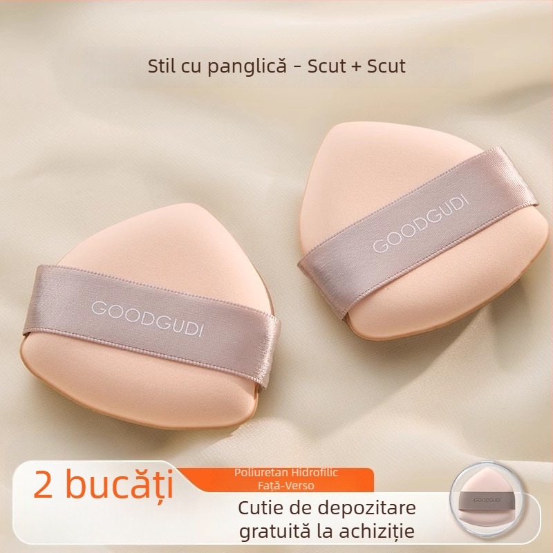 Goody burete pentru fond de ten cushion, dublu-facet, ultra-moale, utilizare umedă și uscată