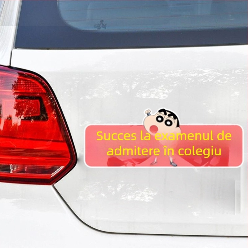 Sticker pentru mașină Gaokao – impermeabil, mesaj personalizat pentru parbriz