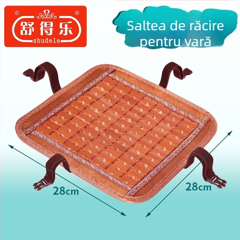 Perne de șezut din bambus, respirabile, pentru scaune de birou, scaune și mahjong