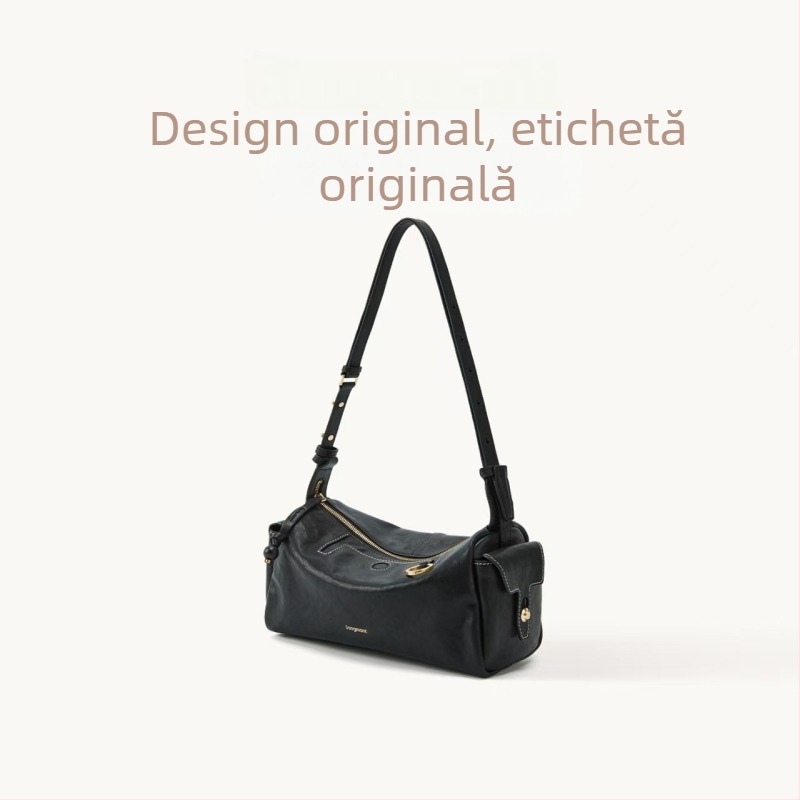 Songshanxia Youxunji Geantă mini pentru aparat foto — purtare pe umăr, pe mână sau crossbody — Cadou pentru soție