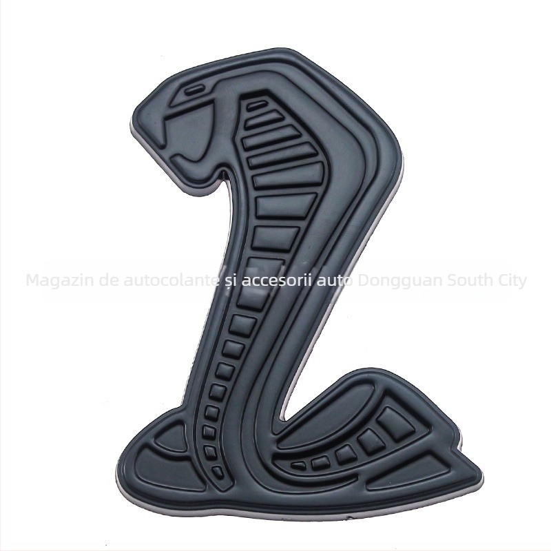 Sticker metalic pentru emblemă auto Ford Mustang GT500 Cobra Shelby