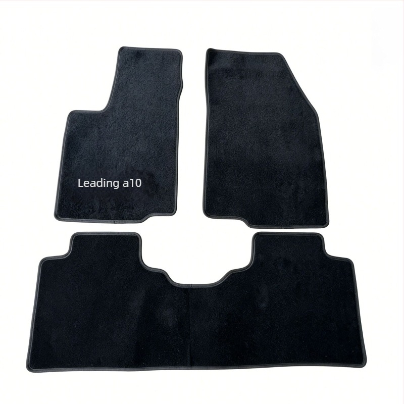 Covorașe de podea negre din velur, set complet pentru Leapmotor, antiderapante, pentru 5-7 locuri